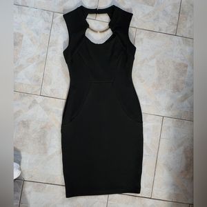 Bisou Bisou black sheath dress